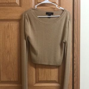 Cropped sweater